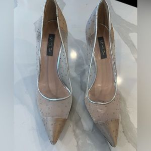 Sarah jessica parker sheer pumps